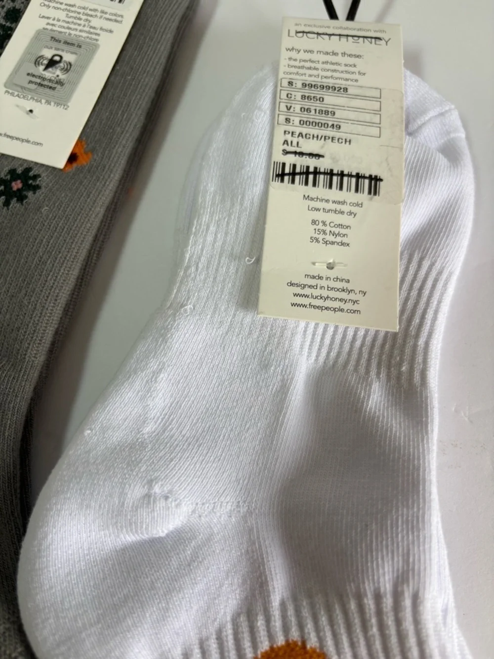 Set of 2 NWT Free People FP Movement  Socks